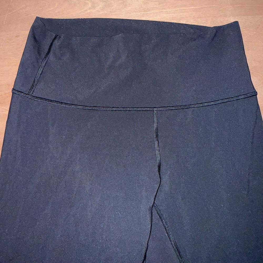 Black LuluLemon High-Waisted Leggings